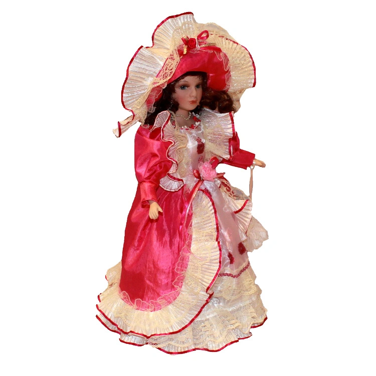 40 Cm Ceramic Doll Ornaments Victorian Style Doll Dolls