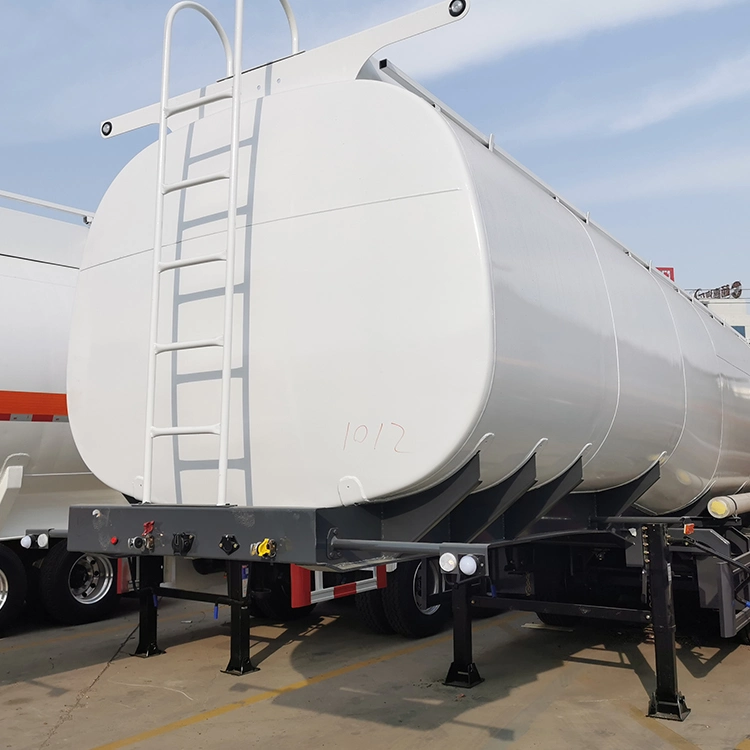 Hot-Selling Oil Tank Semi-Trailer Aluminum Alloy Large-Capacity Transportation Liquid