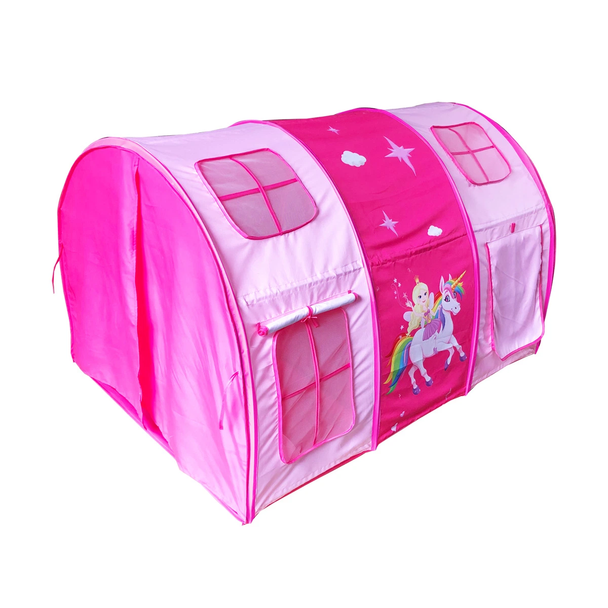 Children Bed tenda cama separada Play House Indoor Castle Magic Unicorn para brincar no exterior