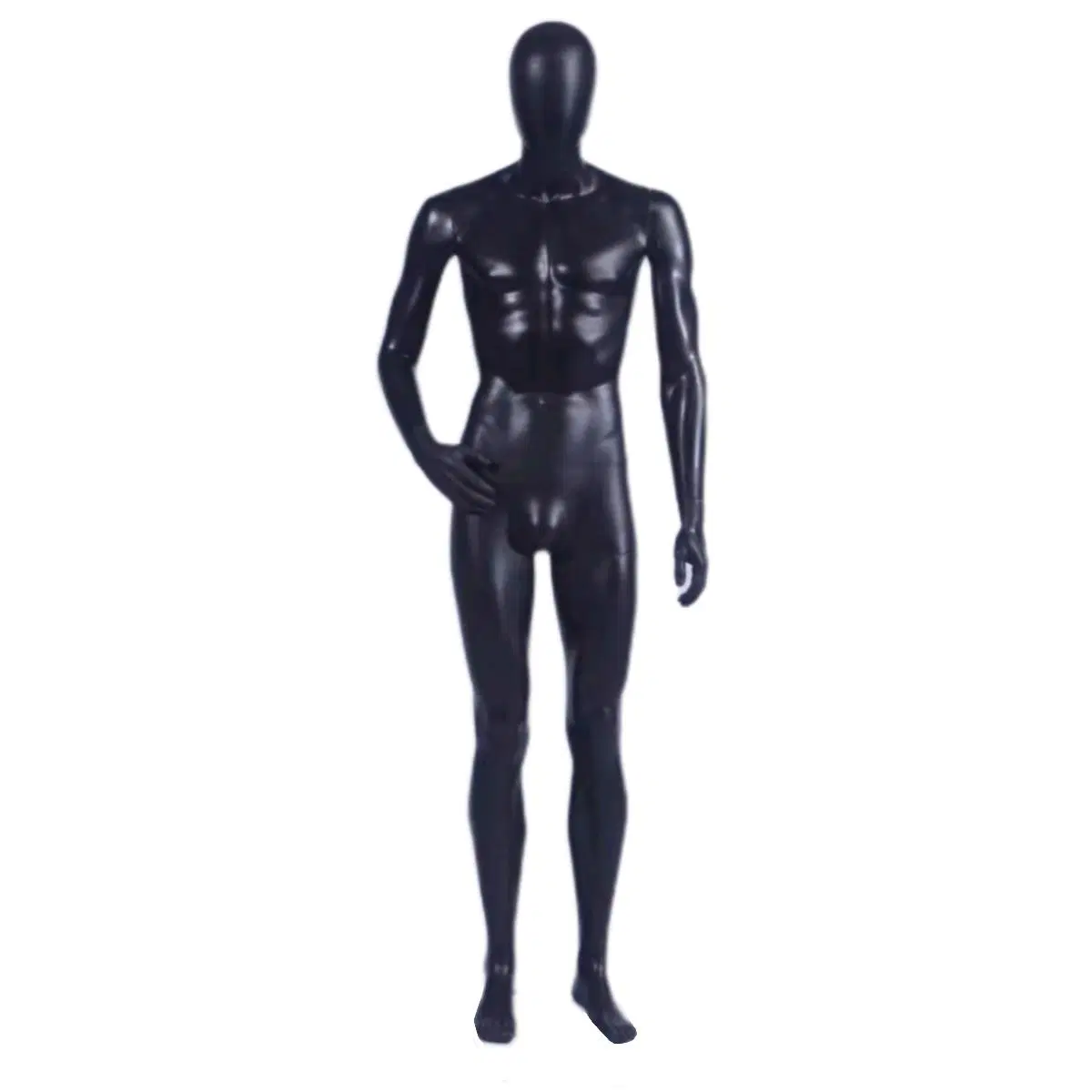 Precio de soplado Negro Color Hombre Hombre Mannikin Mannequins para Pantalla