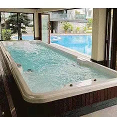 Un bain à remous piscine hydromassage Massag Sexi Massg SPA extérieur Baignoire gonflable