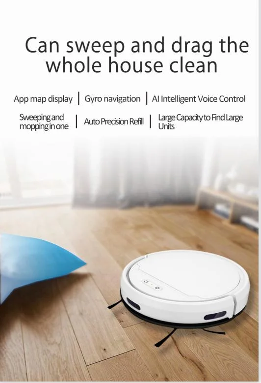 Robot Vacuum Cleaner Washing Machine Home Appliance Dust Collector Cleaning Product