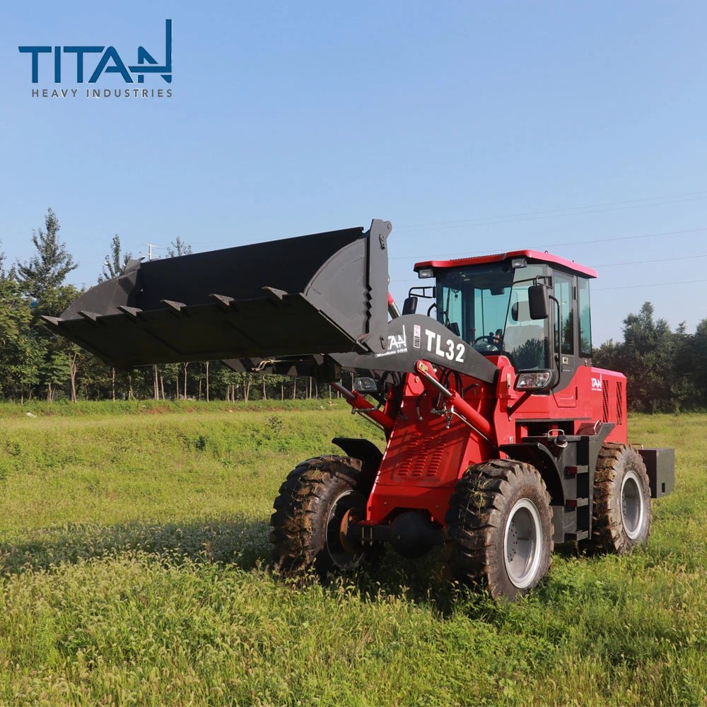 High quality/High cost performance  New Wheeled TITAN China 3ton Front Heavy Duty Wheel loader TL30