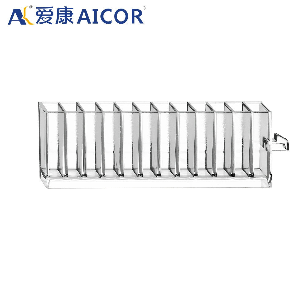 Labor 12 Löcher Probenbecher 12 Position Multicell Kunststoff Konelab Küvette für 20/20cx/Prime 30 und 60 Biochemie-Analysator