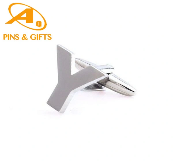 Wholesale/Supplier Silver Jewelry for Engraving Gu Cci Men Clothing BSCI Suitable Men Business Design Cuff Link