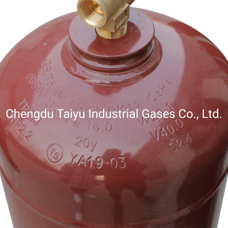 High quality/High cost performance Industrial Grade 40L/ 118L/ 400L/ 800L/ 926L Welded Cylinder Filled Hydrocarbon Gases C2h2/ C3h6/ C4h8/ C3h8/ C4h10/ Butadiene/ Propylene/ Propane