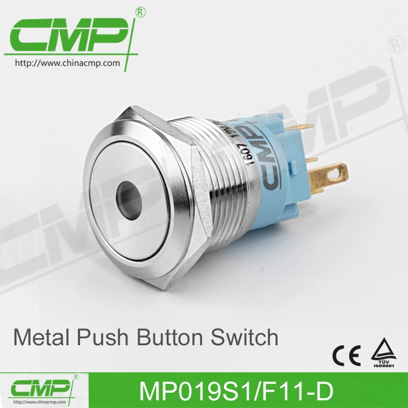 CMP Anti-Vandal Push Button (19mm, CE, TUV)