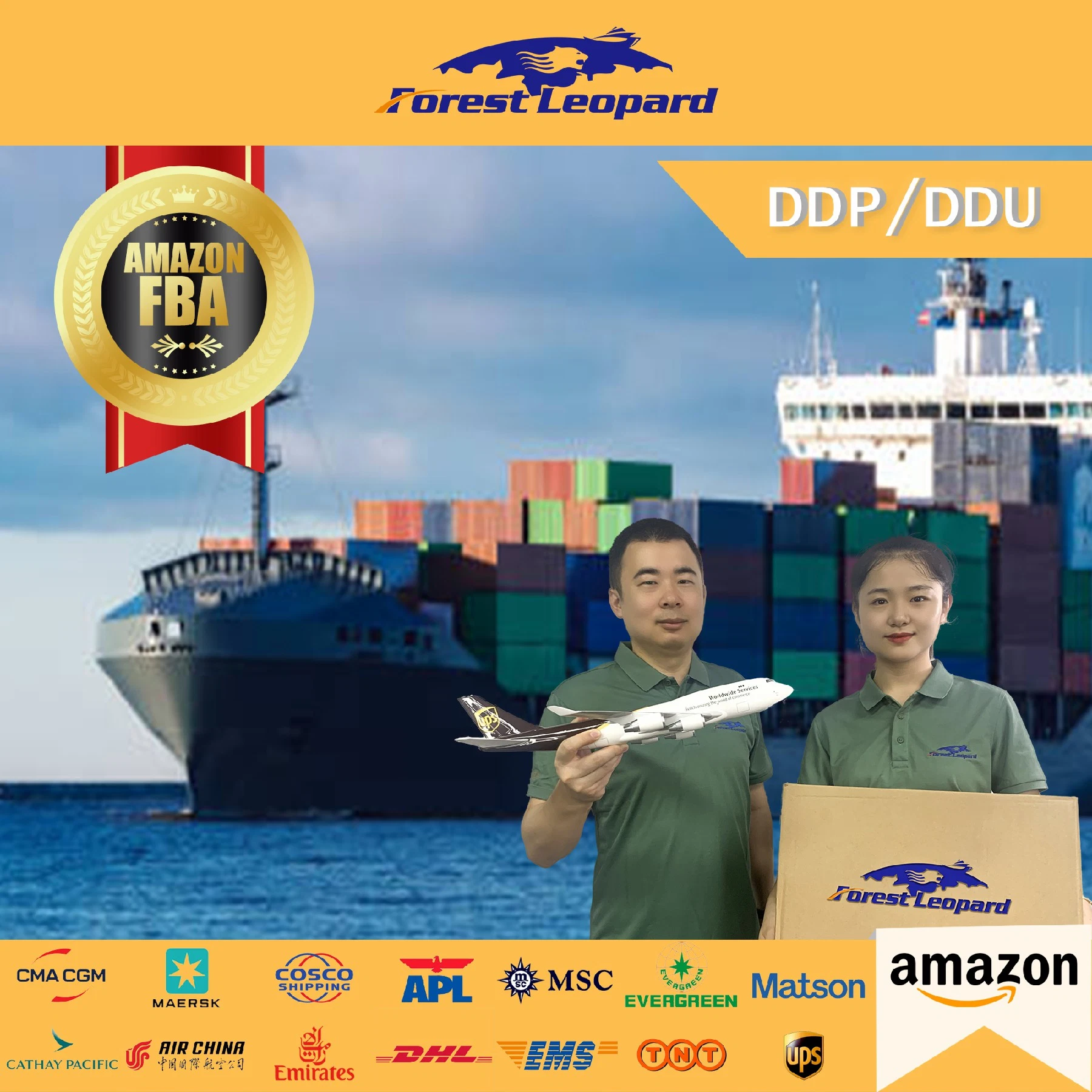 Amazon Fba Shipping Sea Freight Forwarder From China to Australia Shipping to Amazon USA