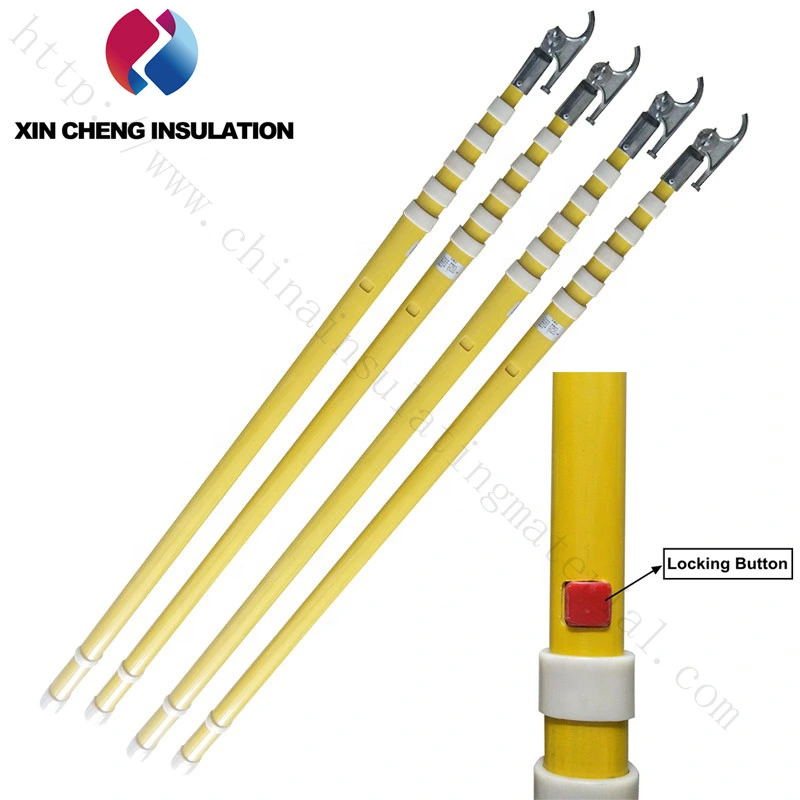 The No-Twist Telescopic Triangle Hot Rod/ Hot Stick/ Insulation Operating Rod