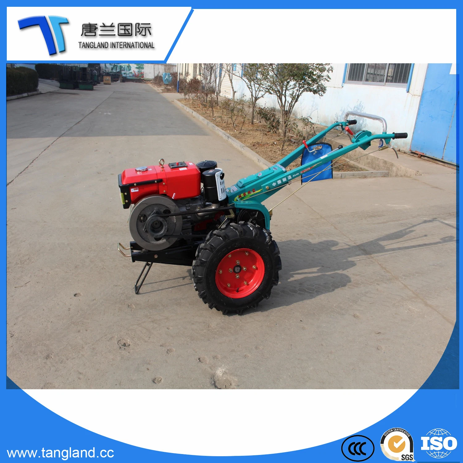 Agricultural Hand Power Tiller Walking Tractor