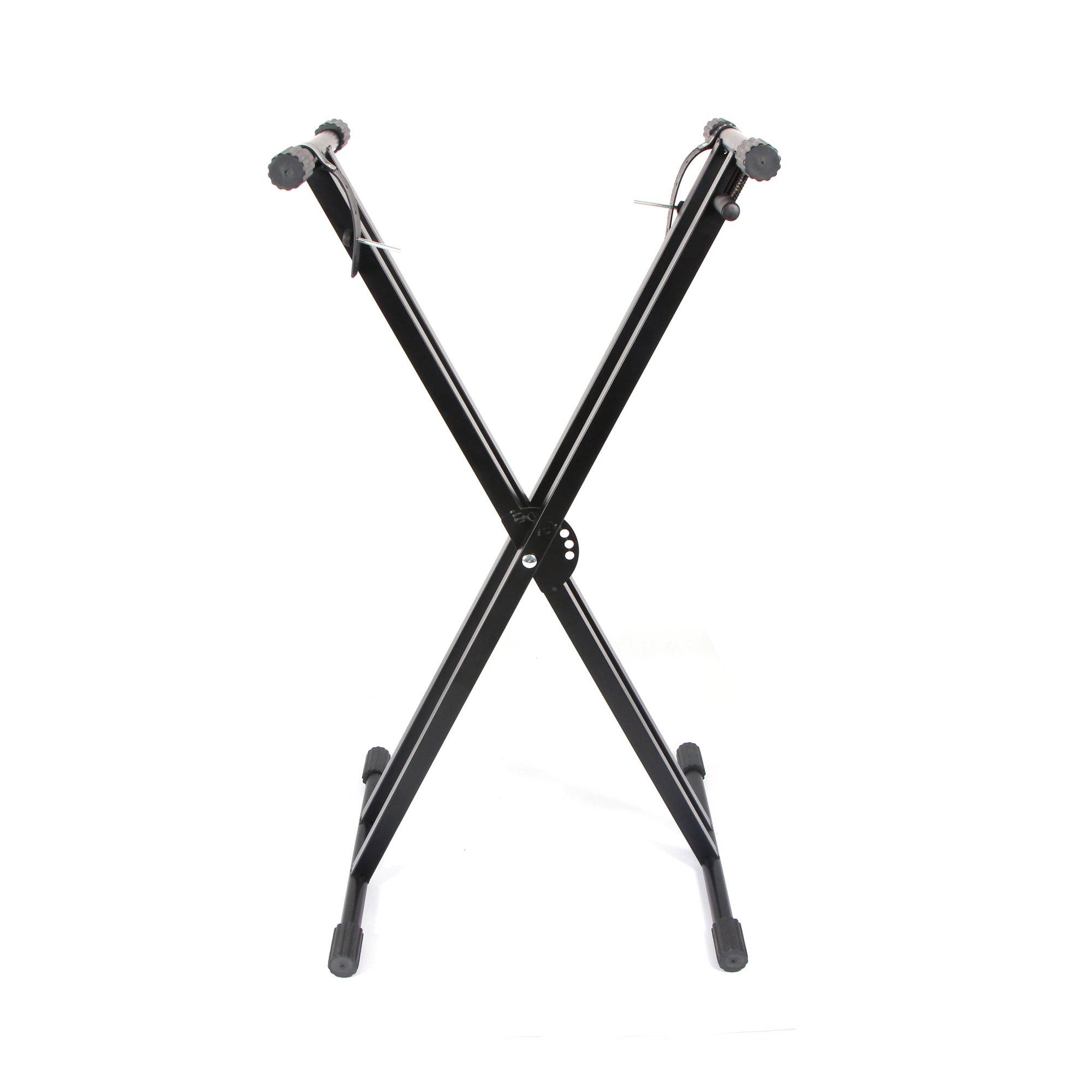 High Quality Double X Braced Music Stand Hand-Lifting Adjustable Height Digital Piano Stand Iron Rubber Electronic Organ Stand Piano Keyboard Stand