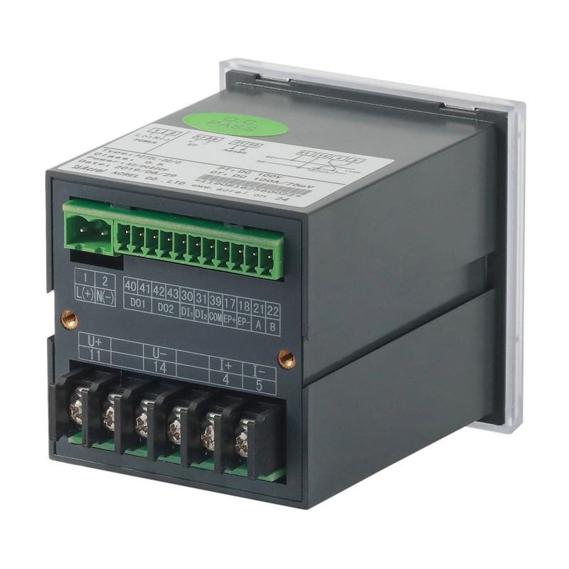 Acrel DC Analyzer Meter for Telecom Mobile Tower Station, Current Connect by Shunt, with RS485 Modbus