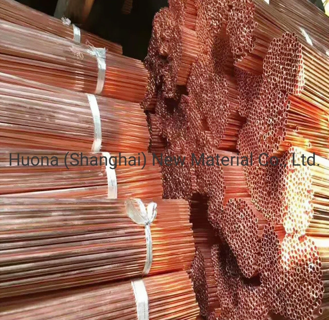 OEM Copper Alloy Capillary/Straight Brass Tube/Pipe for Electronic Fitting Parts Factory Price