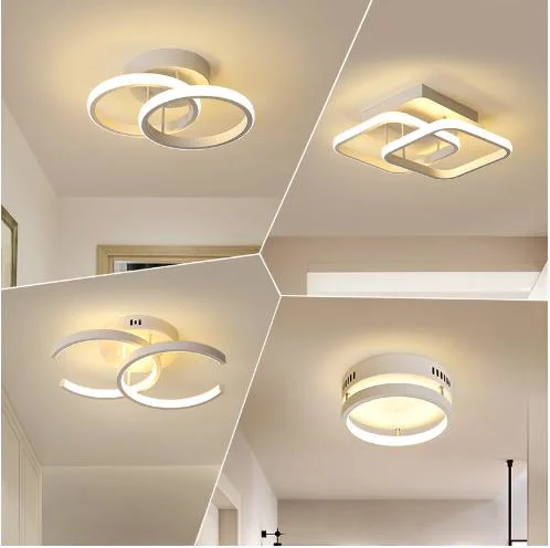 Bedroom Living Room Interior Lamp Decorative Round Modern LED Ceiling Lighting