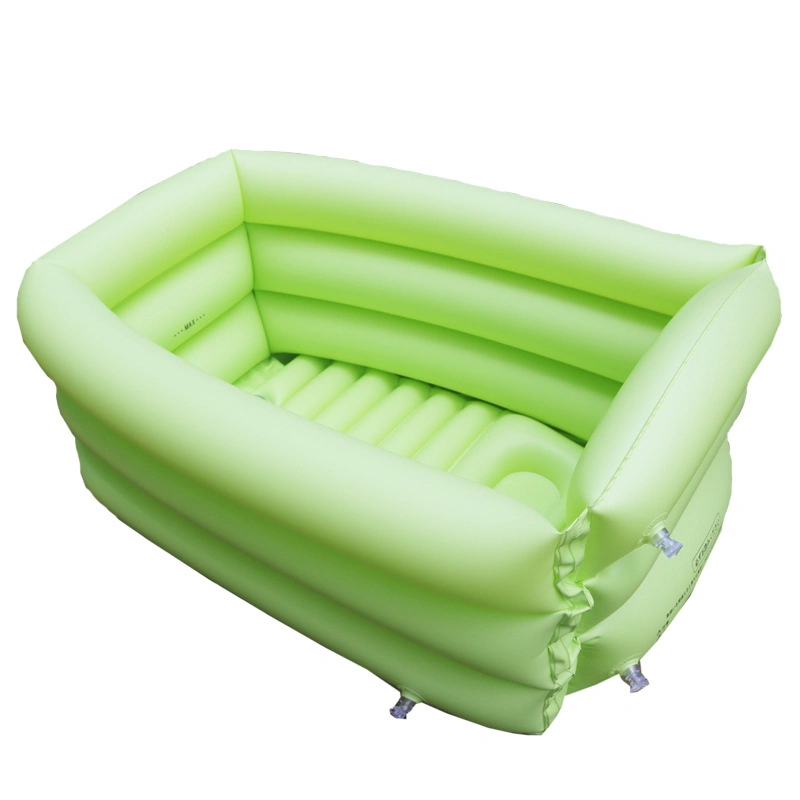 Thickened Baby Bath Foldable Tub Inflatable Baby Pool