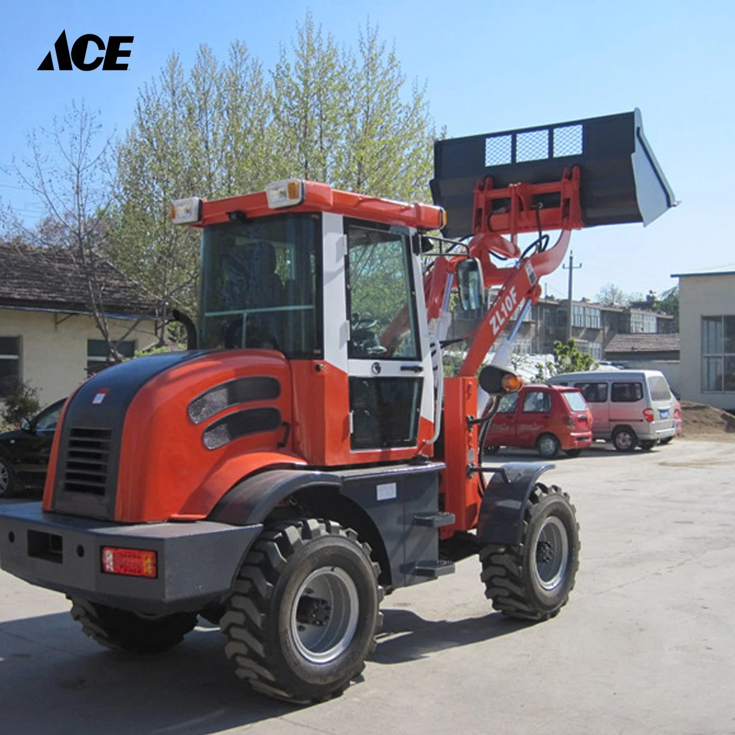 Construction Machinery Changchai 490 Engine Wheel Loader Machine Suppliers