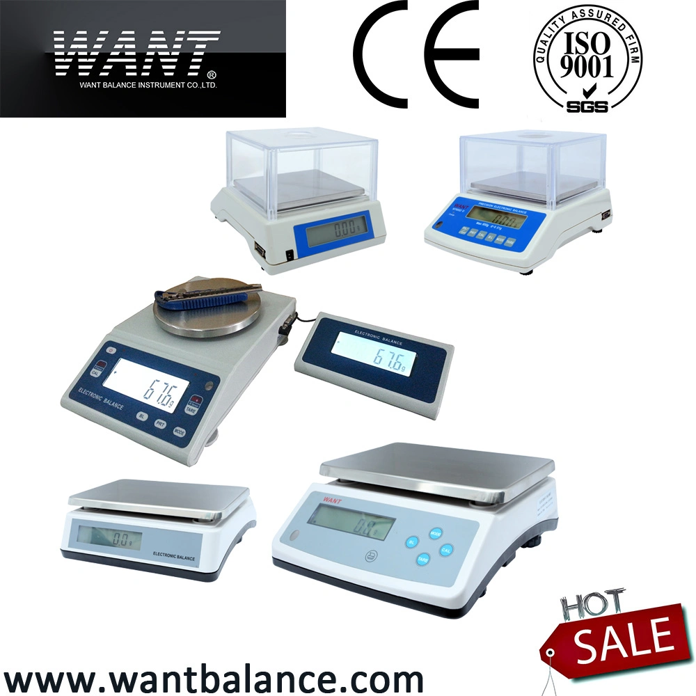 Hot Sale Laboratory Balances, Precision Balances, Digital Balances with Double Display