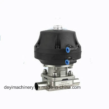 Stainless Steel Food Grade Manual Type Diaphragm Valve with Drain