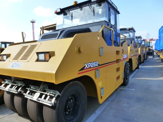 Los nuevos 16 Ton XP163 Rodillo neumático de carretera con ruedas con neumático de caucho