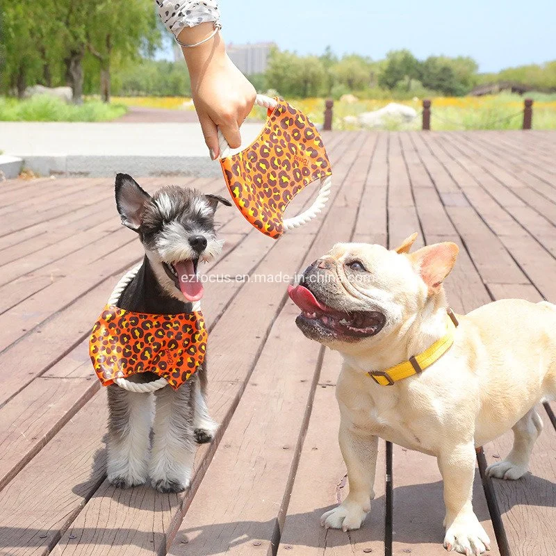 Brinquedos de cachorros de algodão de 18 cm para cão de estimação, mastigador de roquinhos dentários brinquedos interativos de brinquedos para animais de estimação para brincar com o brinquedo de guerra Wbb12657