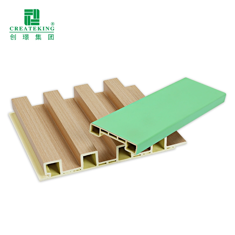 China Factory OEM Eco-friendly WPC Wall Board para parede interior Decoração de teto