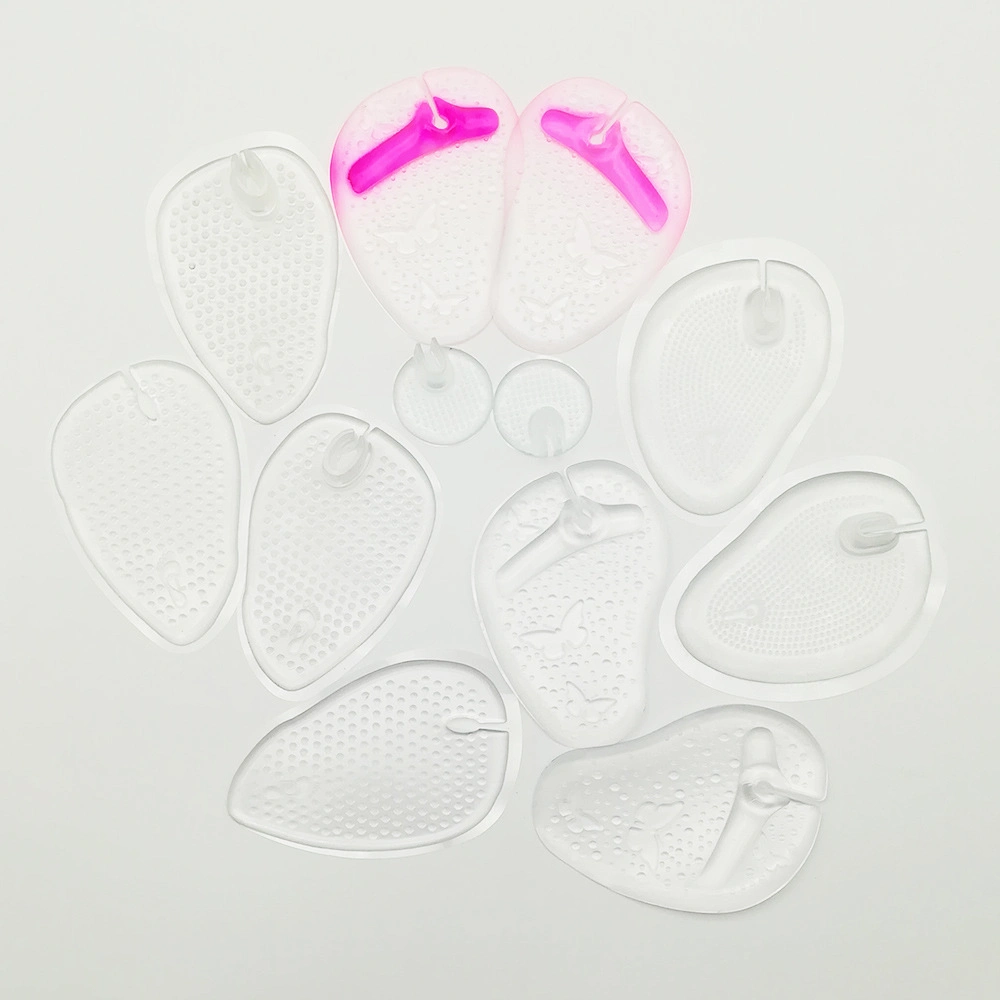 Gel Cushion Pad Shoe Insoles for Thong Sandals Relieve Pain