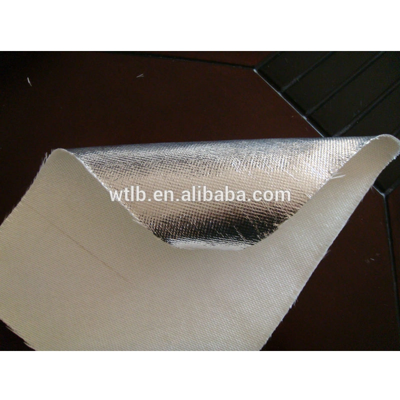 880g Waterproof Thermal Insulation Fiberglass Cloth with Aluminum Foil Coat