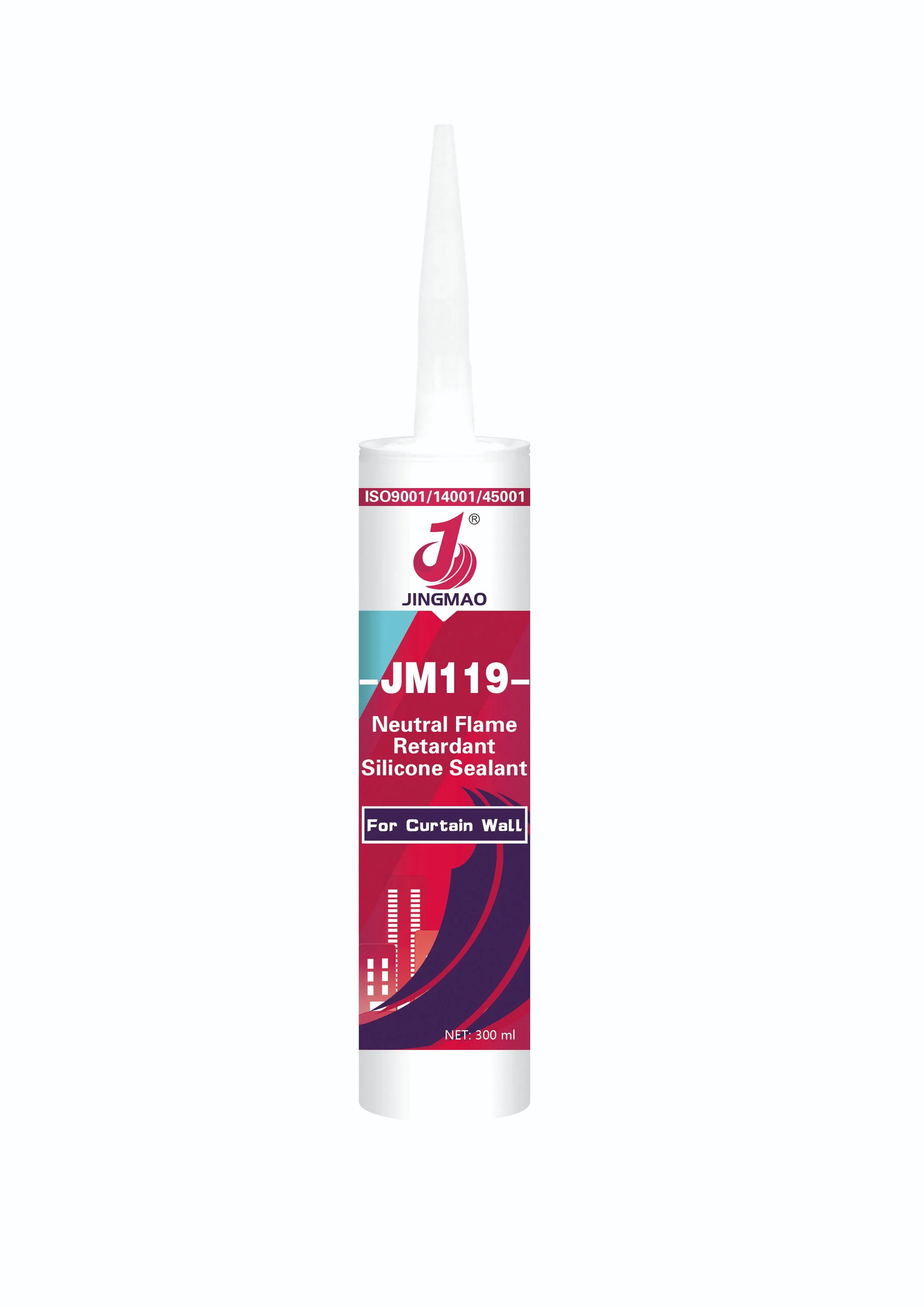 Jm Weather Resistance High Quality Outdoor Project Neutral Cure Silicone Sealant