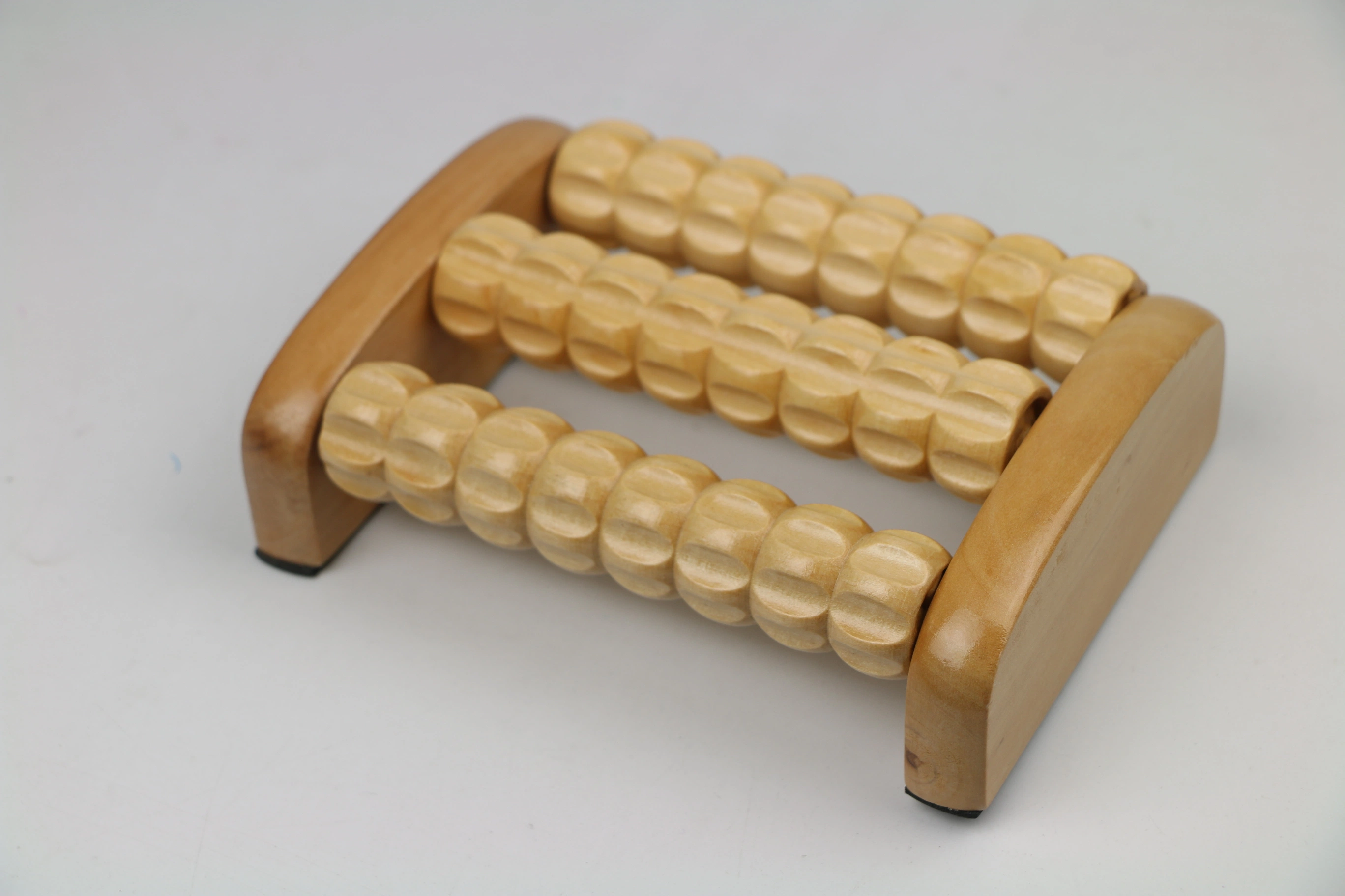 3 Rolling Wooden Foot and Body Rolling Massage