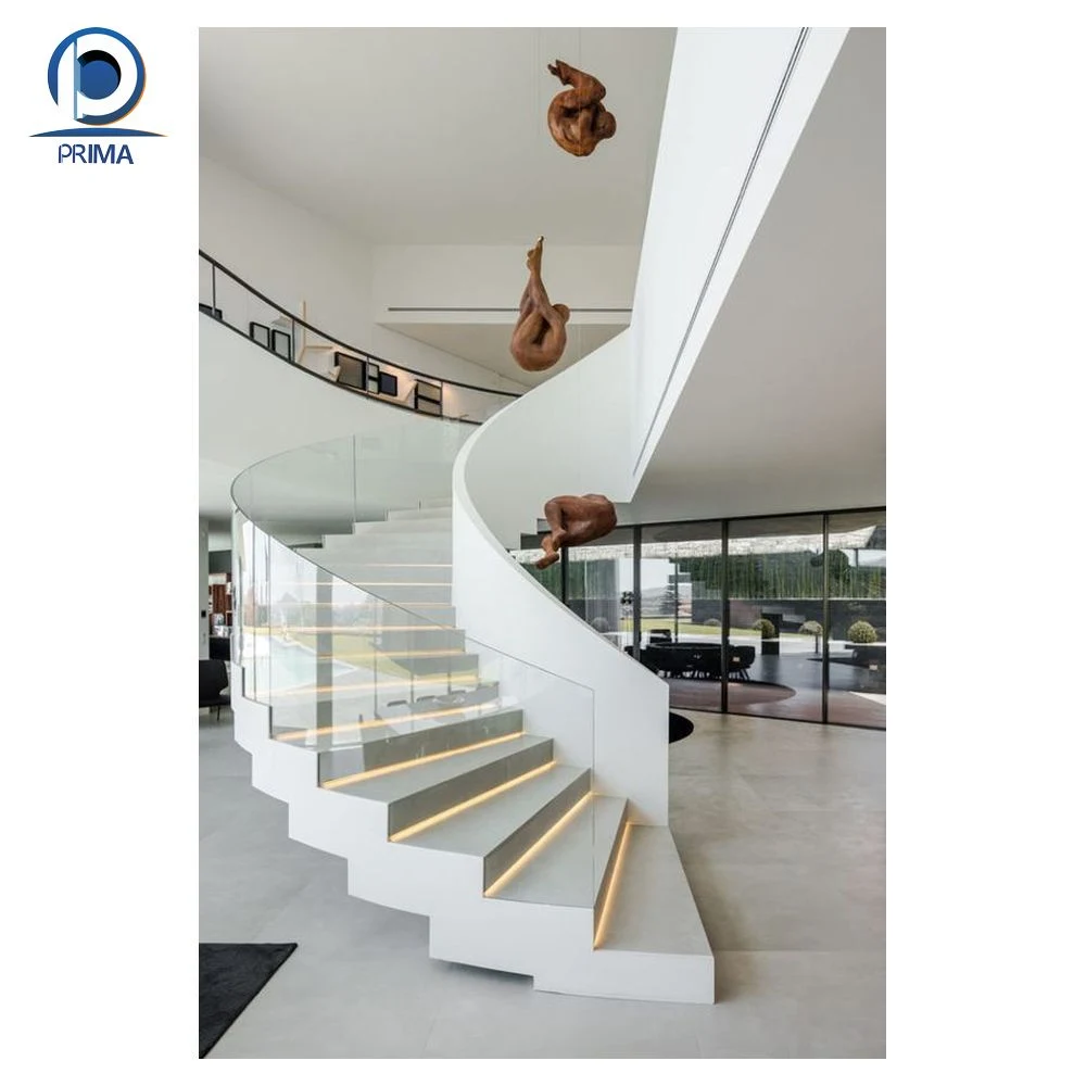 Prima Great Customized Modern Size Design Floating Staircase