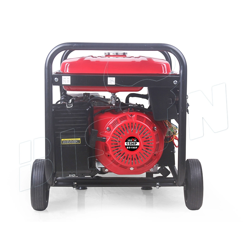 Bison Mini Generador Elctrico Gasolina De 6000W 6.0kw PARA 110V