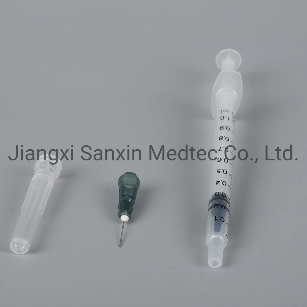 Medical Sterile Injection Plastic Syringe, Safety Syringe for Single Use