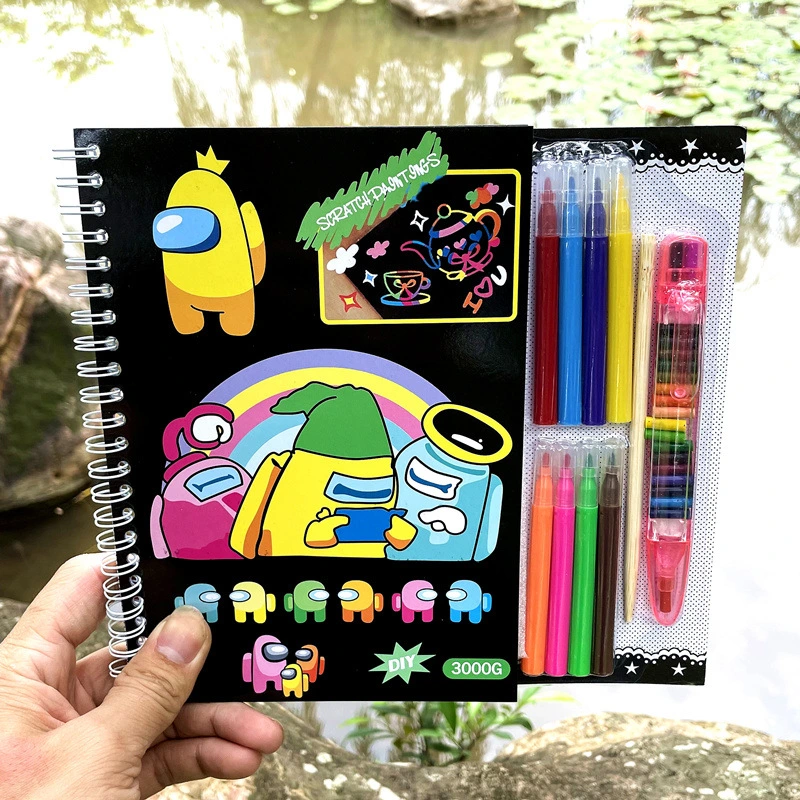 Children's Watercolor Drawing Colorful Crayon Painting Art Set