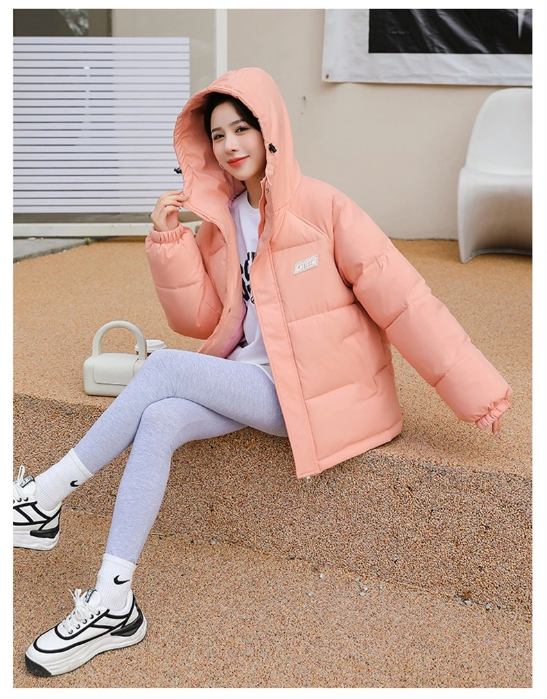 Loose Cotton Coat, Thick Bread Jacket, King-Size Women&prime; S Wear