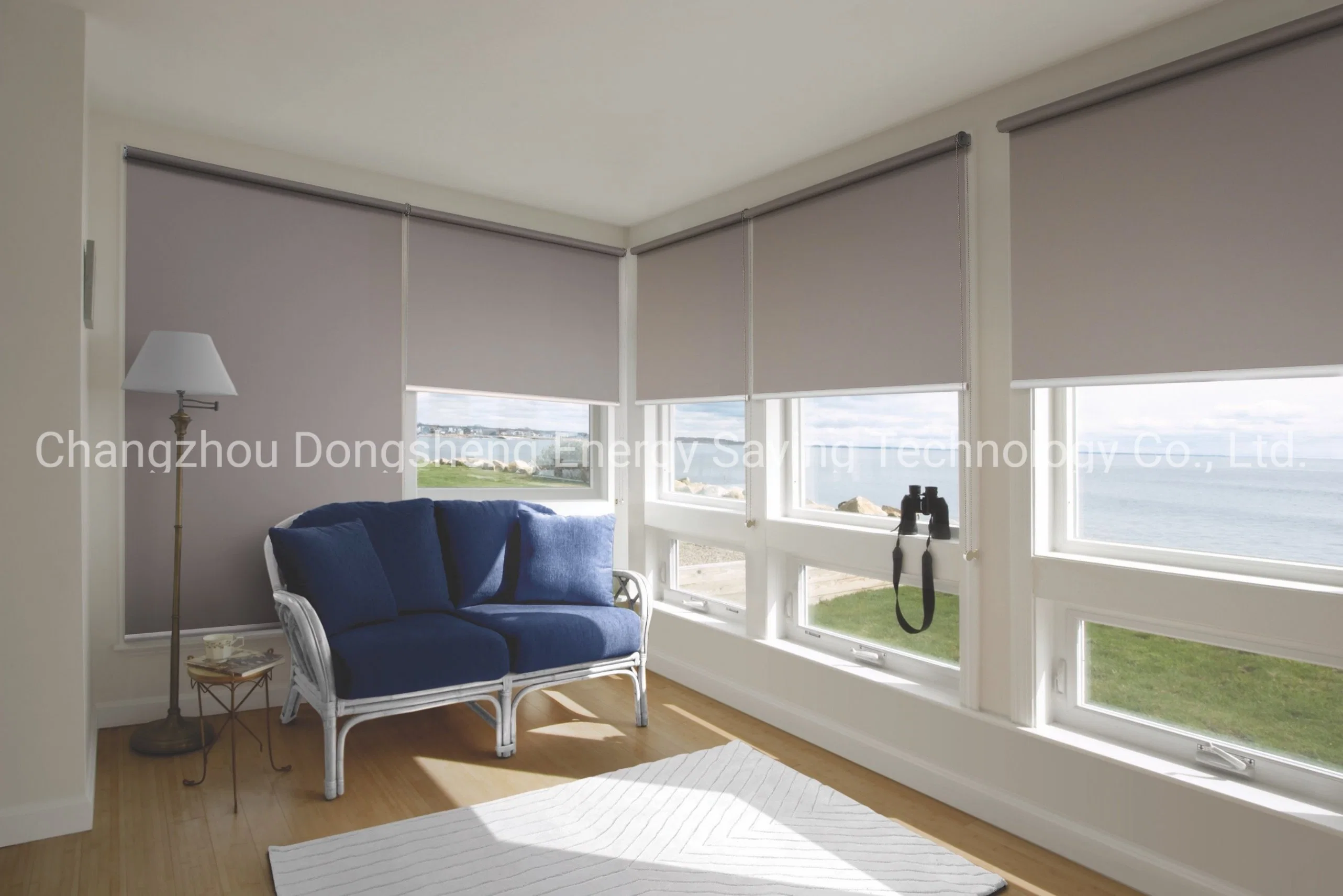 Fiberglass PVC Coated Sunscreen Roller Blinds Series