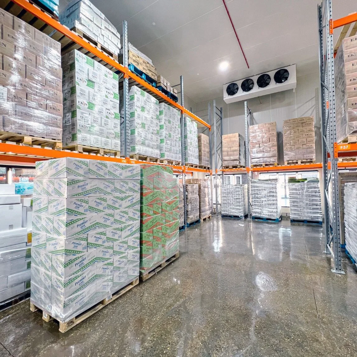 Salle de stockage réfrigérée personnalisée pour fruits et légumes Chambre froide pour viande congelée