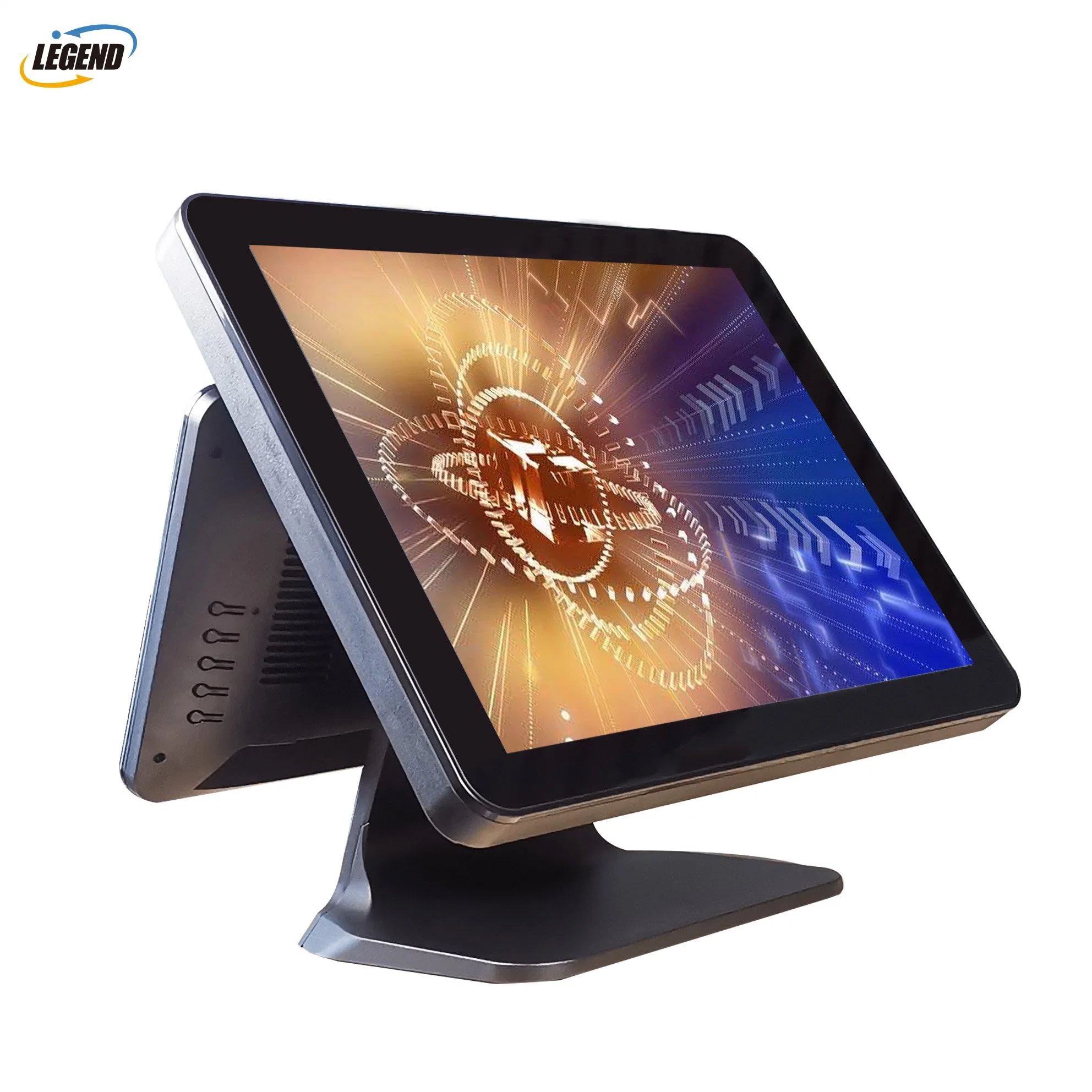 Wholesale/Supplier 17"+12.1" POS System Terminal All in One Windows Touch Screen Cash Register for Restaurant