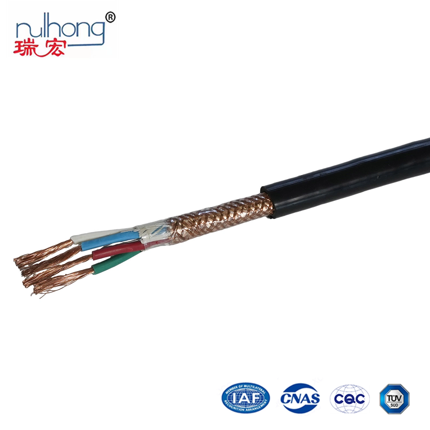 450/750V Fil électrique et câble de commande à âme en cuivre/aluminium flexible, isolé en PVC et gainé en PE.