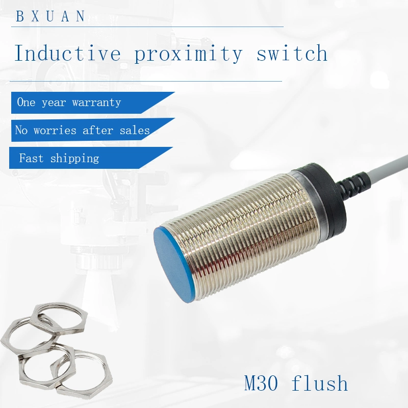 M30 10mm distancia de detección salida analógica sensor de proximidad inductivo