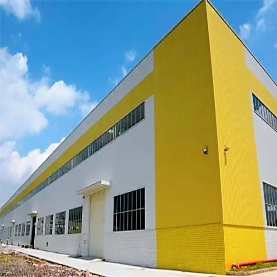 High Quality Prefabricated Warehouse Workshop Metal Steel Structure Frame Building Construction