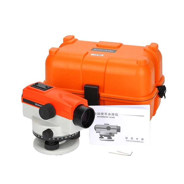 High and Reliable Accuracy 32X Magnification Cheap Price Auto Level with Magnetic Dampened Compensator Auto Level Optical Auto Optical Level Kit