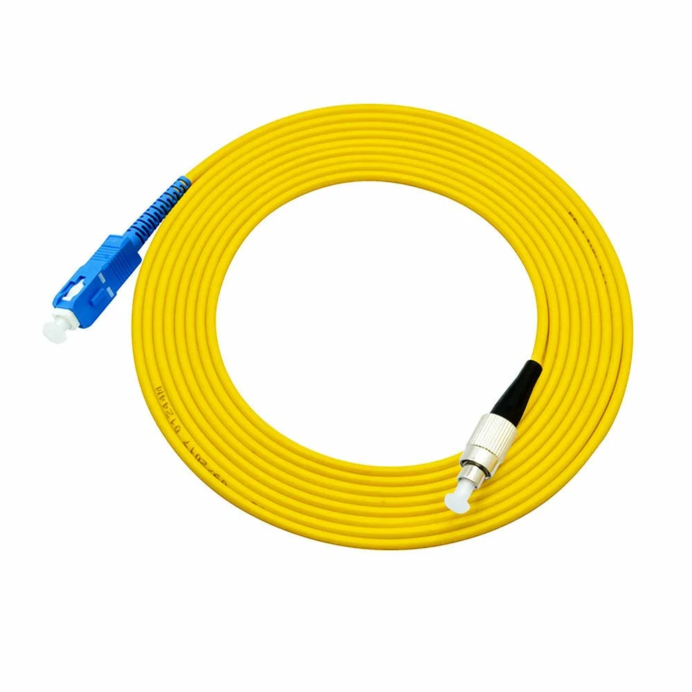 G652D Sc-FC/APC Simplex Singlemode 2.0 3.0mm 3m LSZH Fiber Optic Patch Cord