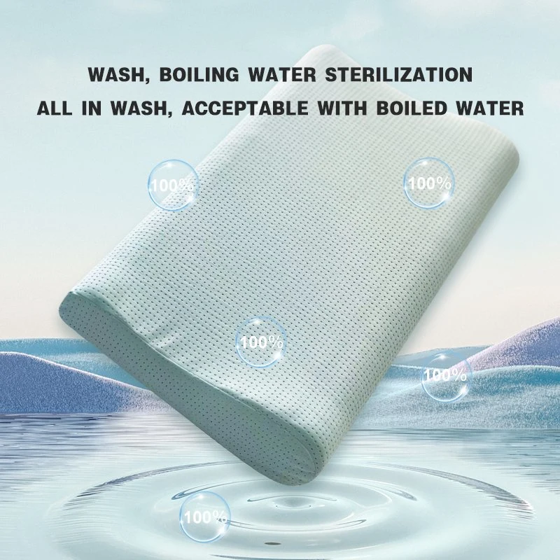 Smooth Natural Breathable Teenager Sleep Pillow Comfortable Anti-Static Memory Foam Pillow for Healthy Home Care