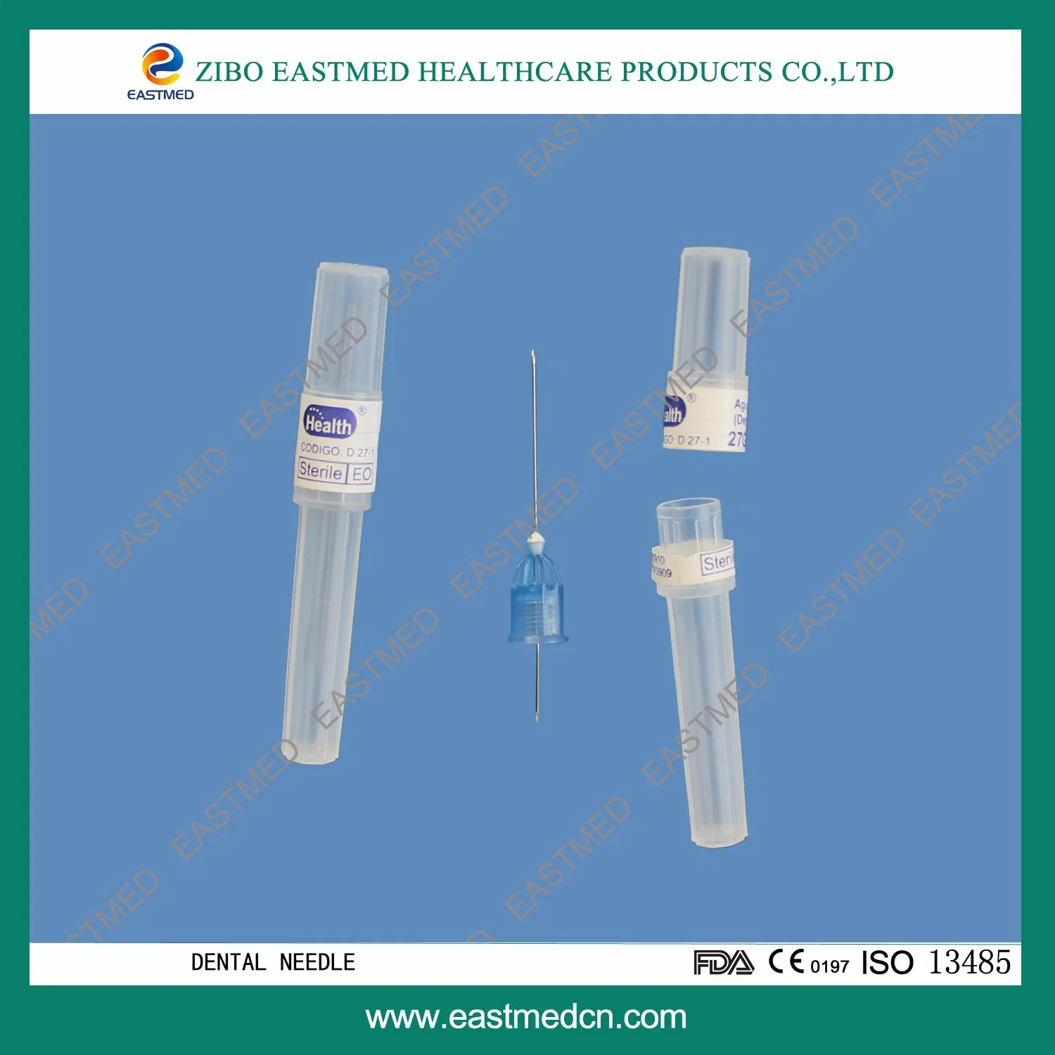 Medical Dental Needle for Single Use Disposable Injection Needle 22g/23G/24G/25g