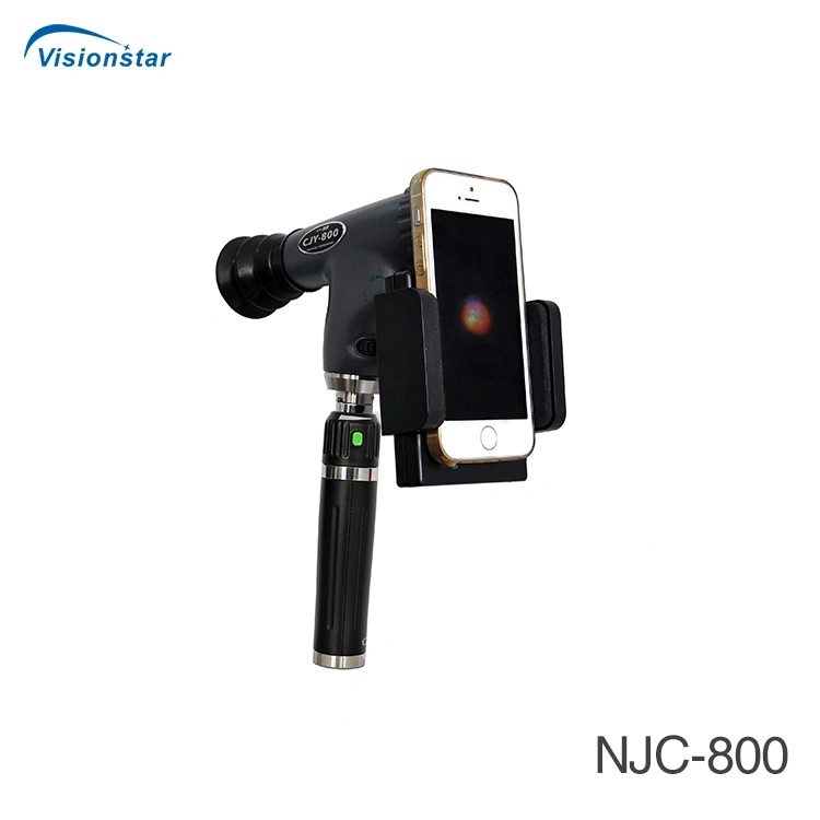 Njc-800 China Venta caliente Equipo oftalmológico Pantoscopic oftalmoscopio.