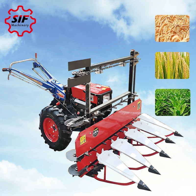 Sif Walking Corn Harvester Machine with Diesel Petrol Engine Harvesting Machine Silage Harvester Potato Harvester