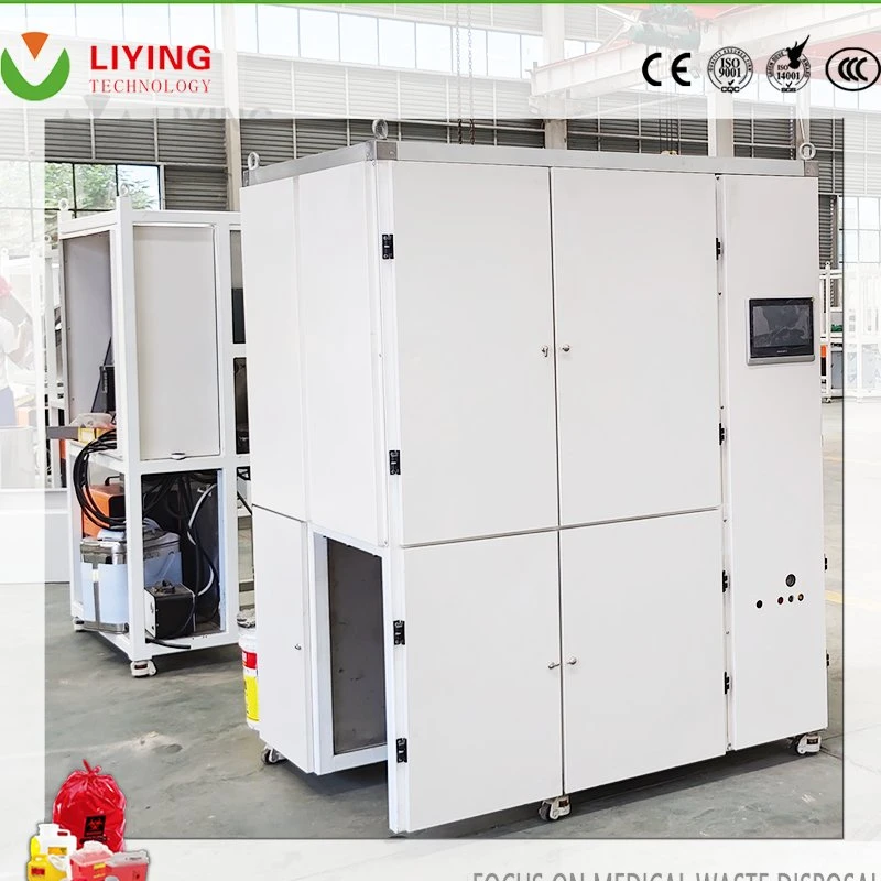 Suitable for Dental Clinic Non-Pollution High Pressure Microwave Sterilizer Biomedical Refuse Sterilizer