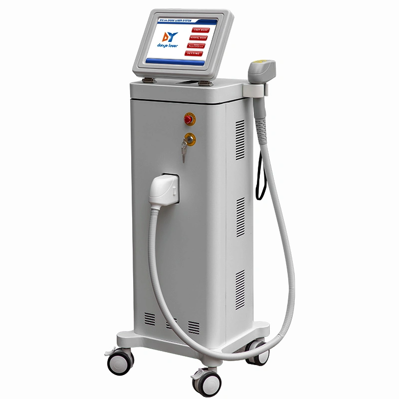 Diode Laser Portable glace 808 Lser Enlèvement de cheveux Salon de l'équipement