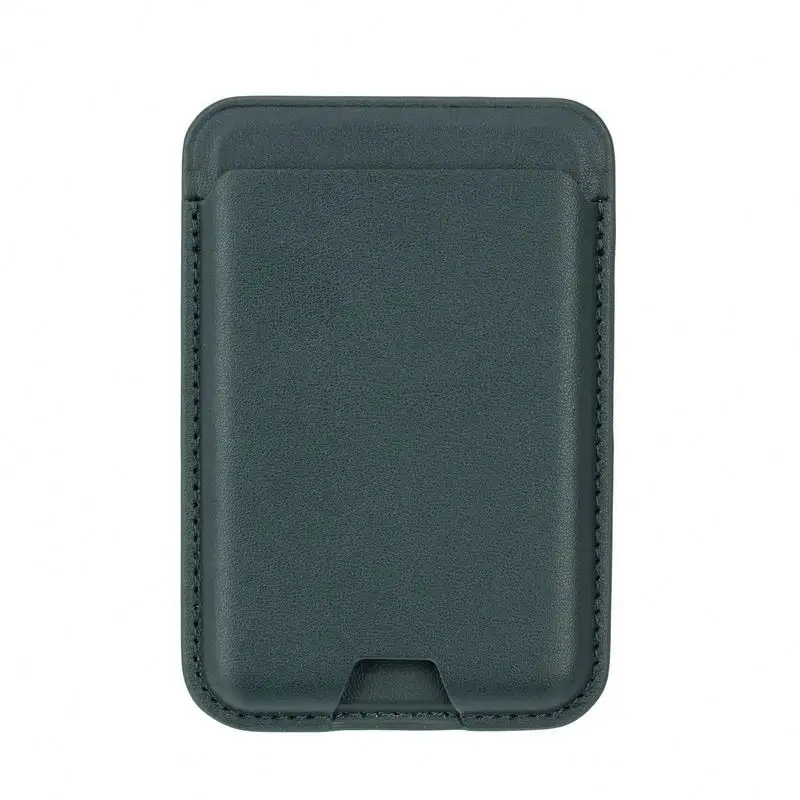 Accessoires de téléphone mobiles personnalisées Téléphone 15 PRO Max cas Capot arrière cuir de haute qualité Wallet détenteur de carte magnétique