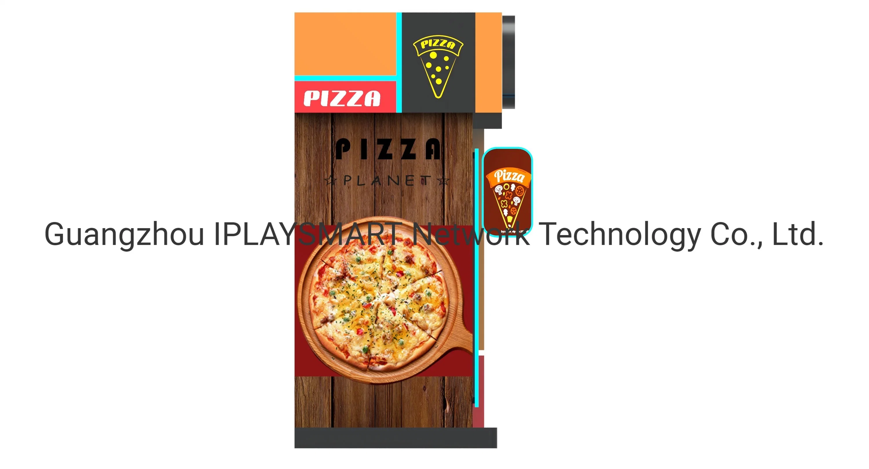 Máquina expendedora de pizza de alta tecnología